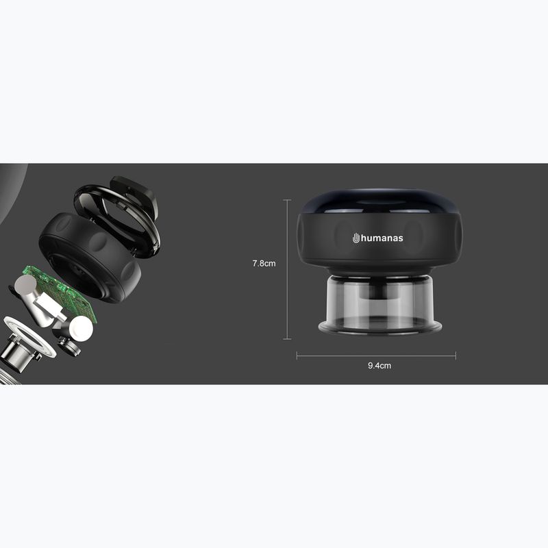 Kinų taurė Humanas BB01 black 7