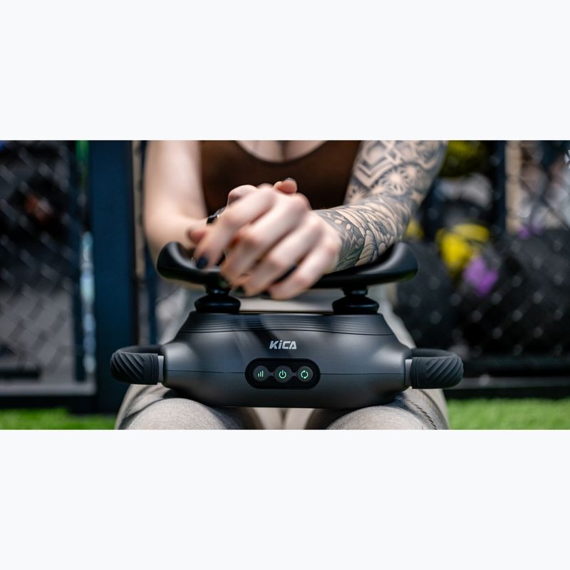 Daugiafunkcis masažuoklis KiCA OmniVibe brown 12