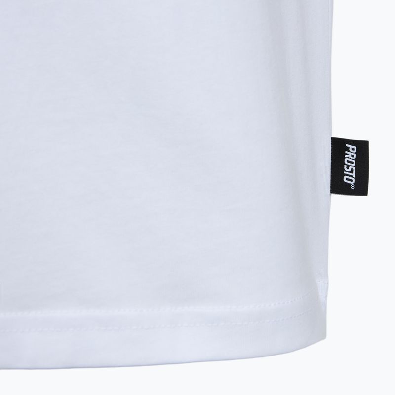 Vyriški marškinėliai PROSTO Box Logo white 4