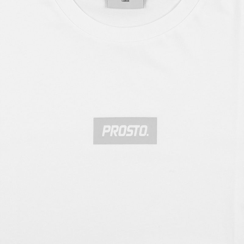 Vyriški marškinėliai PROSTO Box Logo white 3