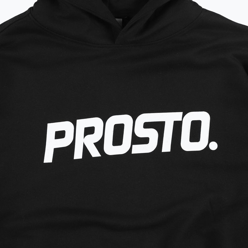 Vyriškas džemperis PROSTO Biolog Hoodie juodas 3