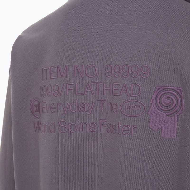 Vyriškas džemperis PROSTO Flathead Hoodie washed lavender 4