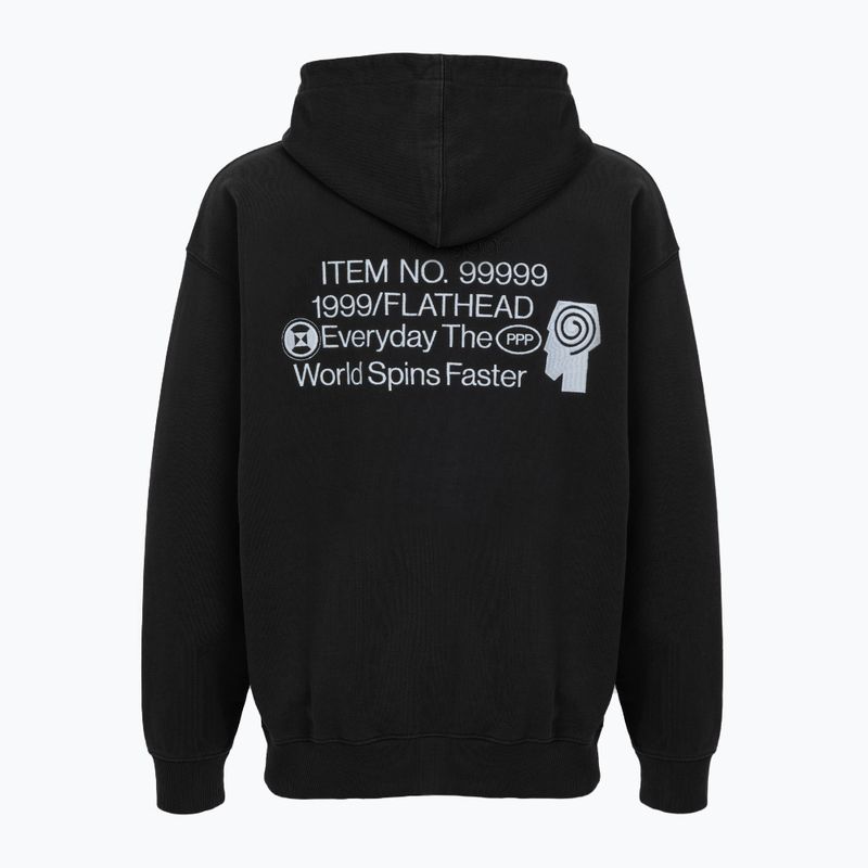 Vyriškas džemperis PROSTO Flathead Hoodie juodas 2