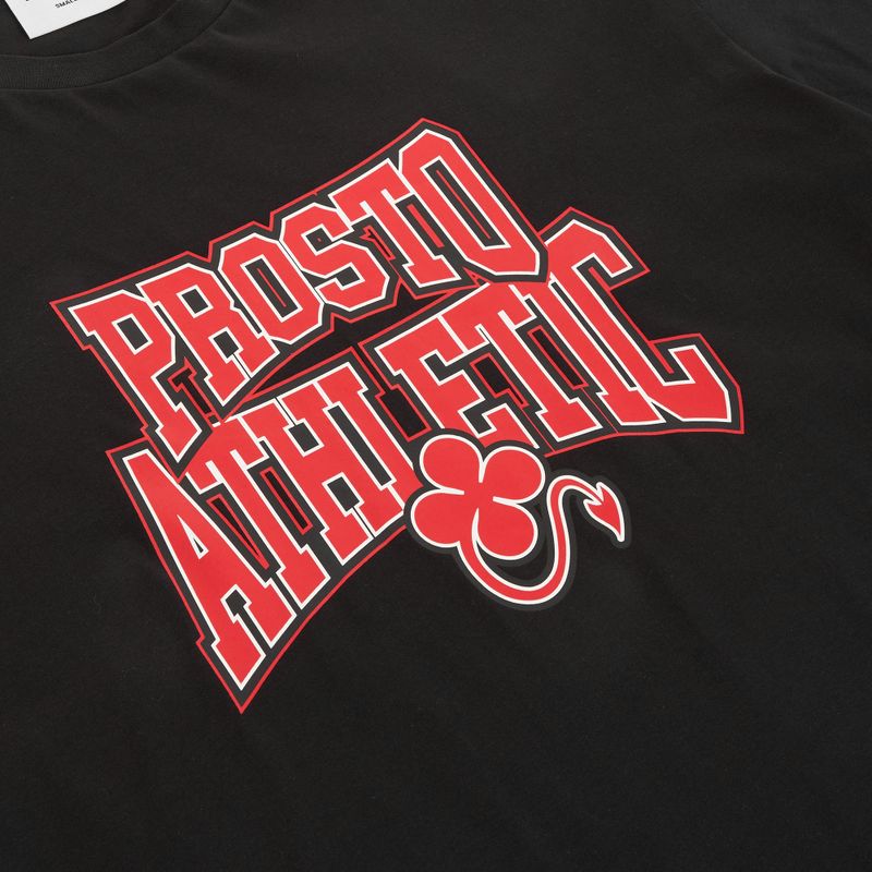 Vyriški marškinėliai PROSTO Chicago black 4