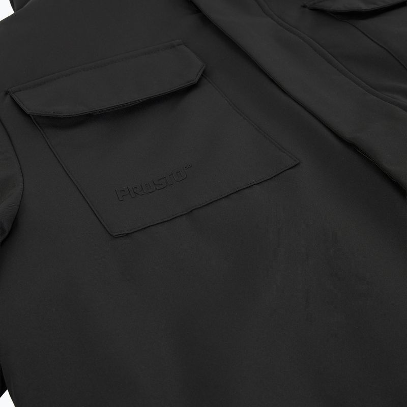 Vyriška žieminė striukė PROSTO Expedition juoda 4