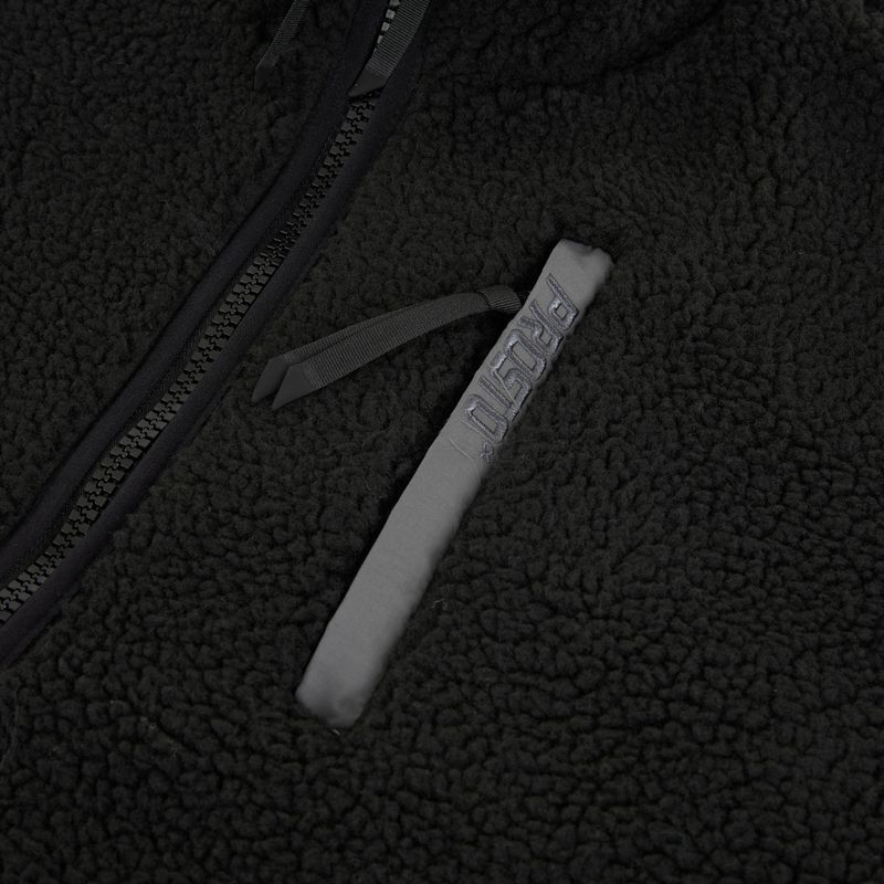 Vyriška striukė PROSTO Reverse Sherpa juoda 4