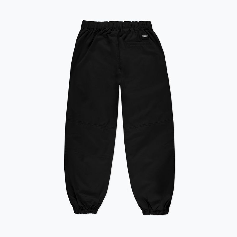 Vyriškos kelnės PROSTO Jogger Baggy Jeans slate black 2