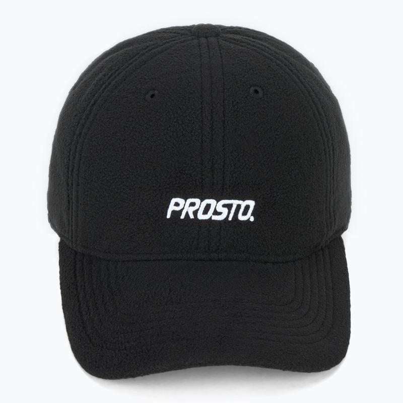 Kepuraitė su snapeliu PROSTO Fleece black 2