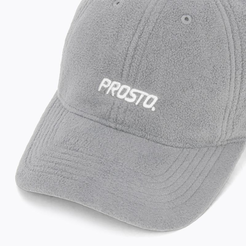 Kepuraitė su snapeliu PROSTO Fleece gray 3