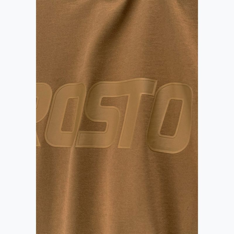 Vyriški marškinėliai PROSTO Big Logo cinnamon beige 3