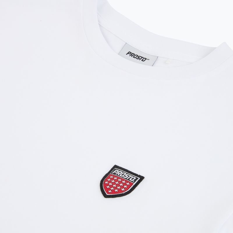 Vyriški marškinėliai PROSTO Small Shield white 3