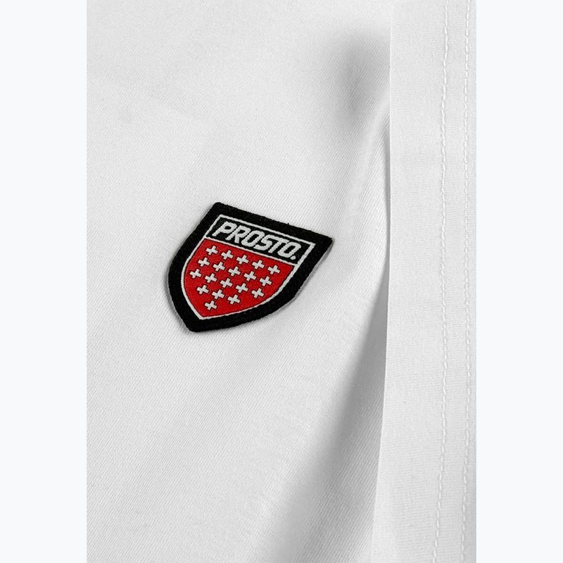 Vyriški marškinėliai PROSTO Small Shield white 3