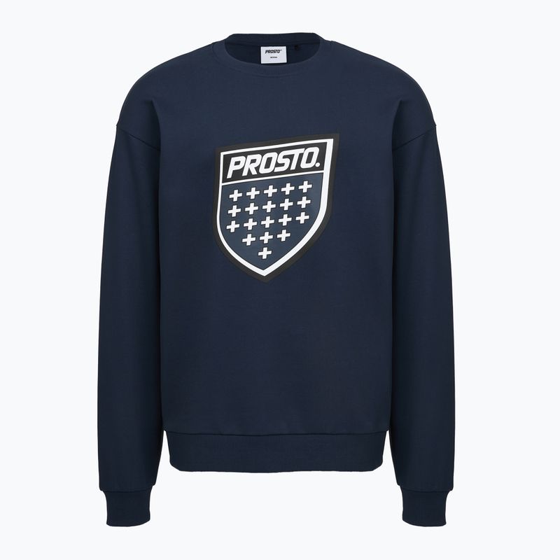 Vyriškas džemperis PROSTO Big Shield Crewneck navy