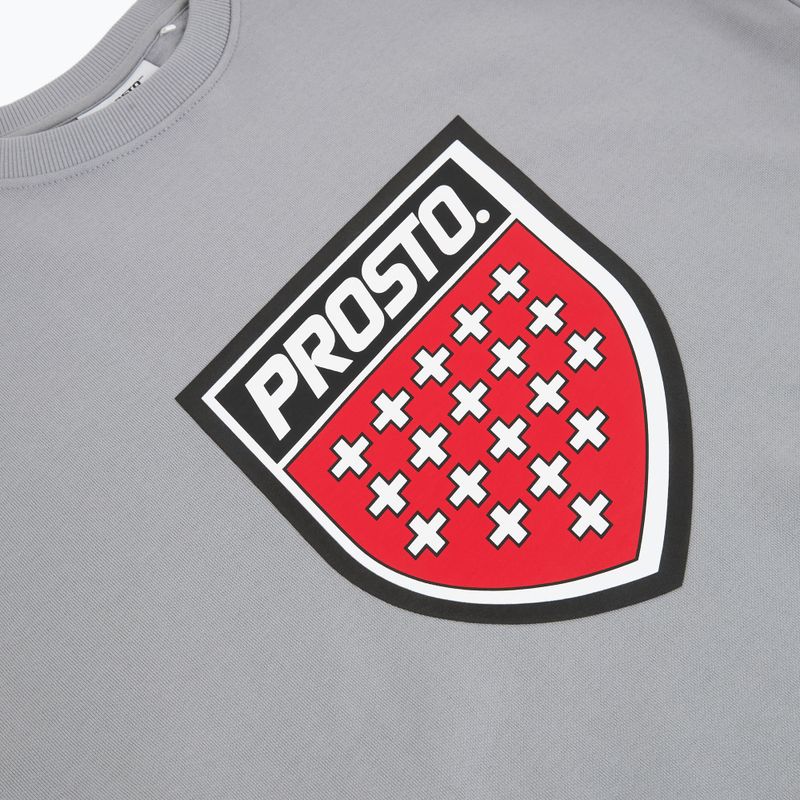 Vyriškas džemperis PROSTO Big Shield Crewneck gray 3