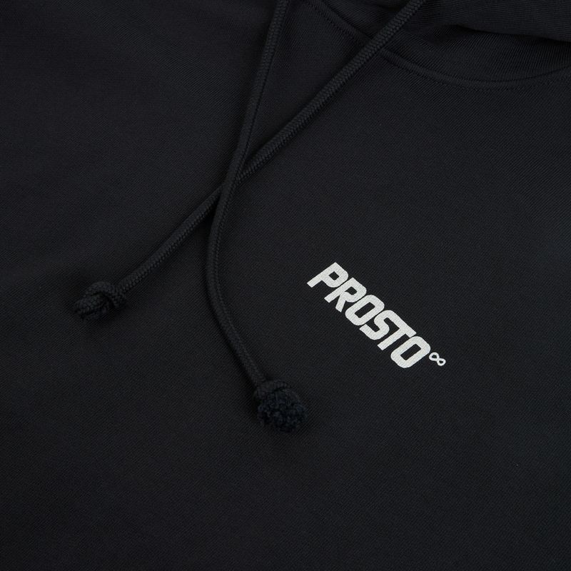 Vyriškas džemperis PROSTO Wear The Street Hoodie black 3