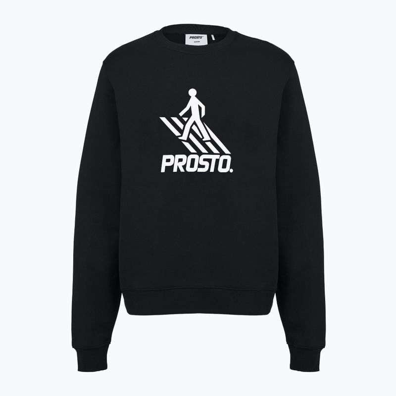 Vyriškas džemperis PROSTO Crossing Crewneck black