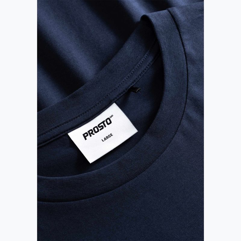 Vyriški marškinėliai PROSTO Big Log navy blue 4