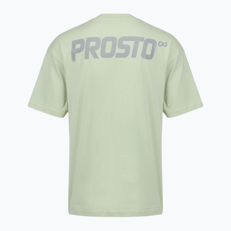 Vyriški marškinėliai PROSTO Big Log Infinity mint green 2