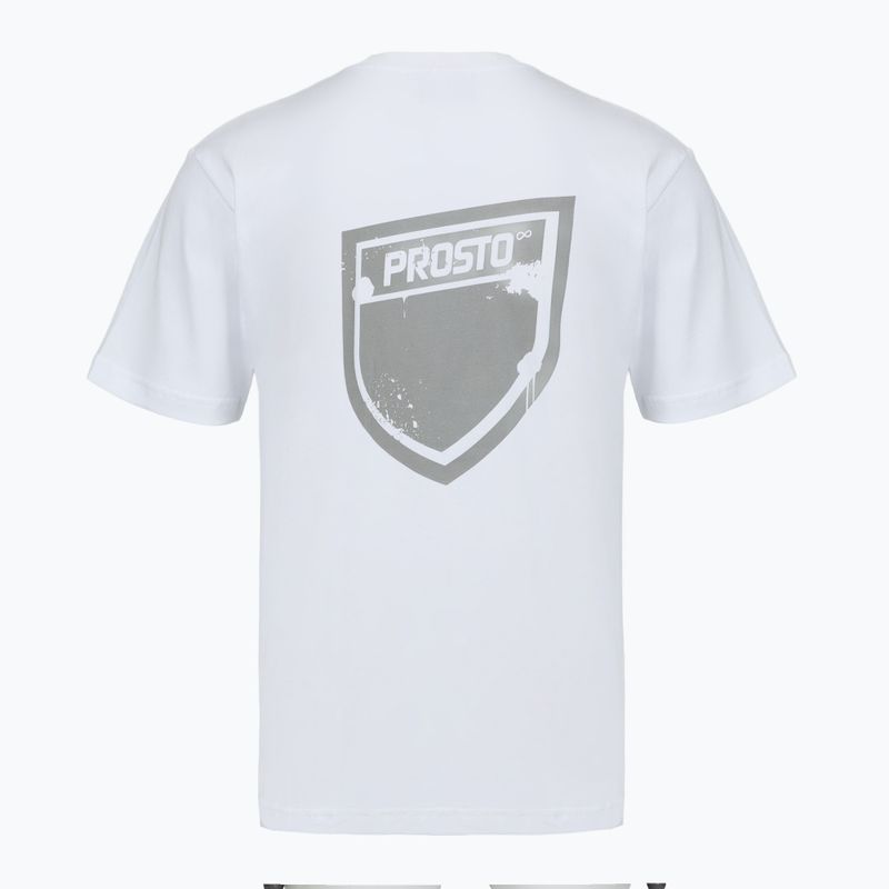 Vyriški marškinėliai PROSTO Splash Shield white 2