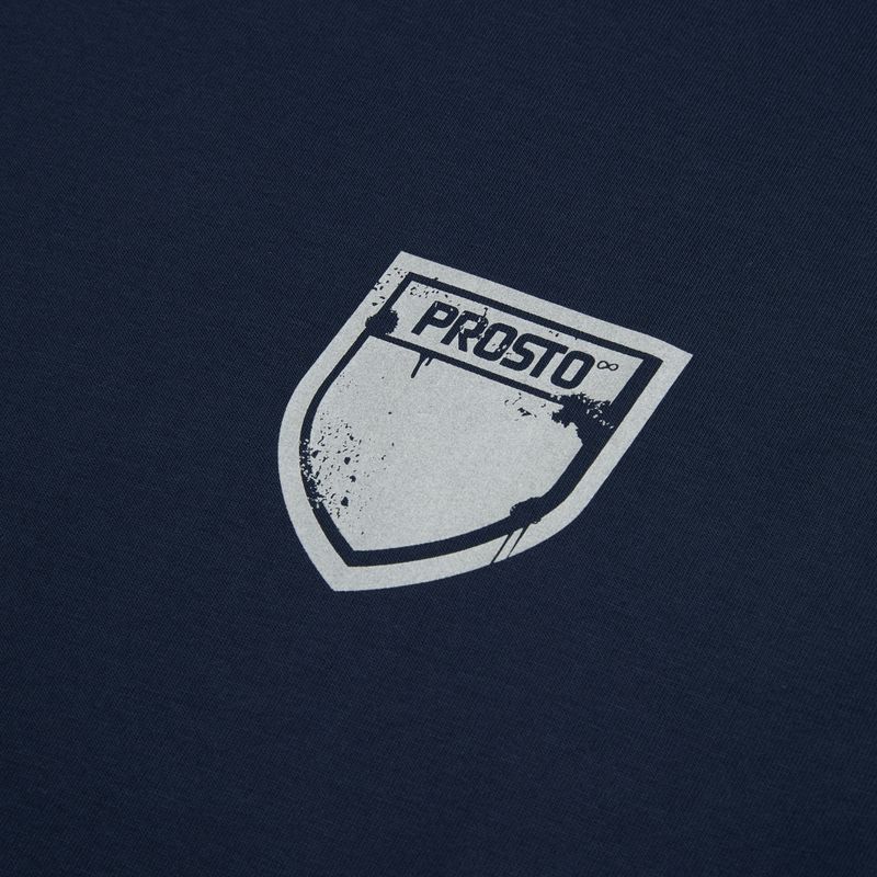 Vyriški marškinėliai PROSTO Splash Shield navy blue 3