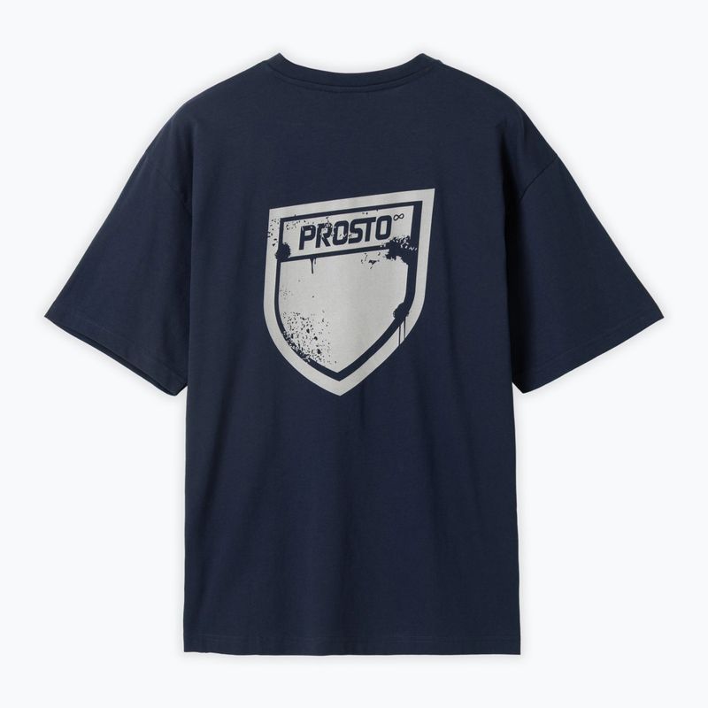 Vyriški marškinėliai PROSTO Splash Shield navy blue 2
