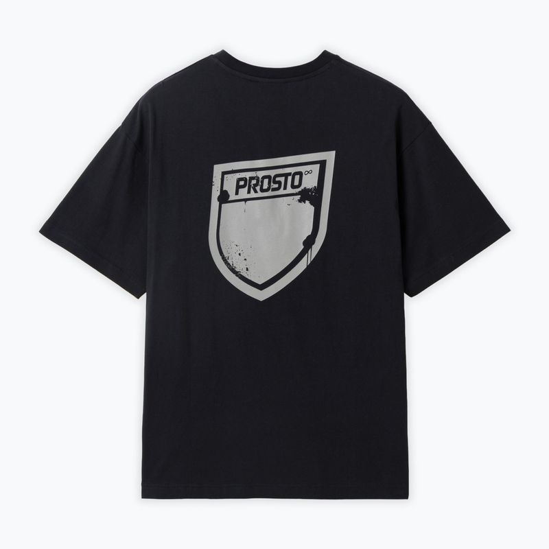 Vyriški marškinėliai PROSTO Splash Shield black 2
