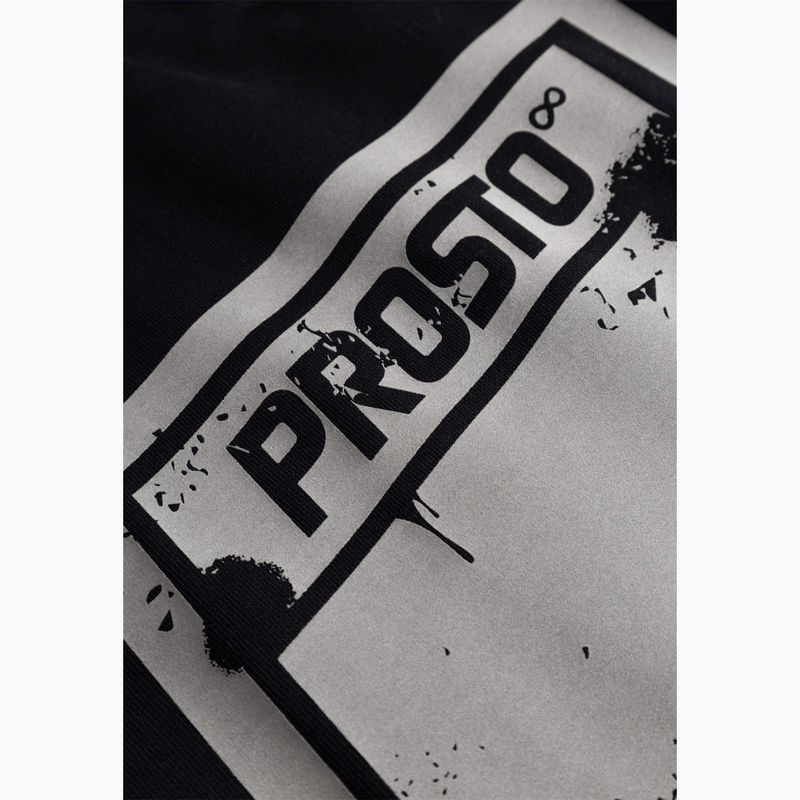 Vyriškas džemperis PROSTO Hoodie Splash Shield black 3