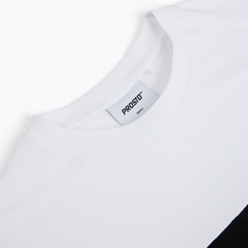 Vyriški marškinėliai PROSTO Root white/black 3