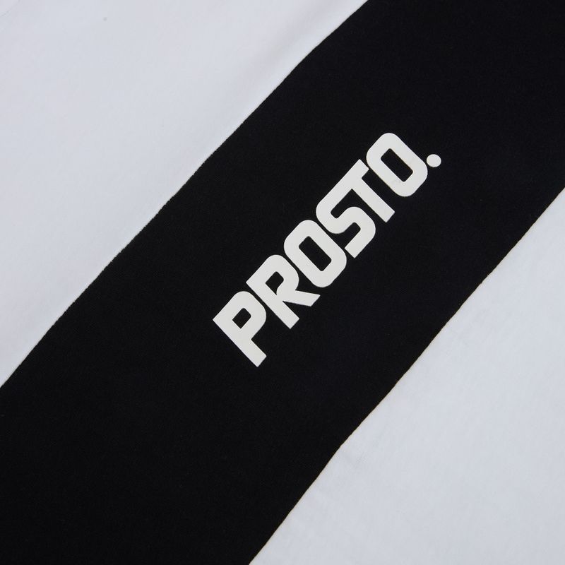 Vyriški marškinėliai PROSTO Root white/black 4