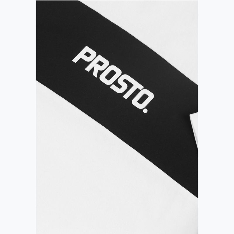 Vyriški marškinėliai PROSTO Root white/black 3