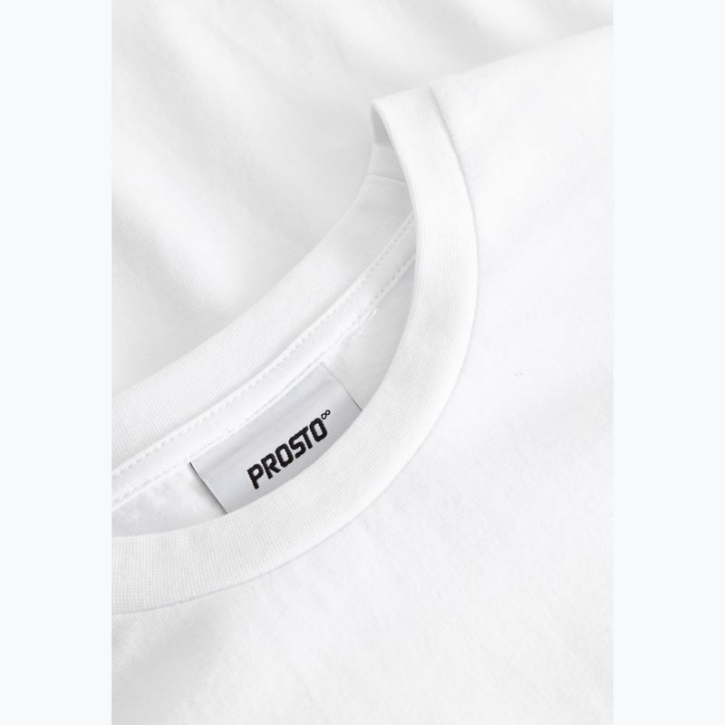 Vyriški marškinėliai PROSTO Root white/navy blue 3