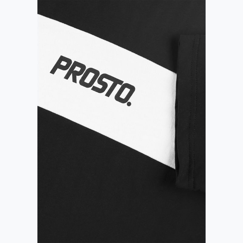 Vyriški marškinėliai PROSTO Root black/white 3
