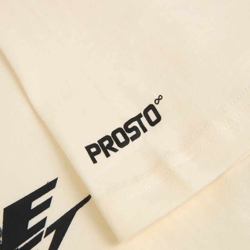 Vyriški marškinėliai PROSTO Bark off white 4