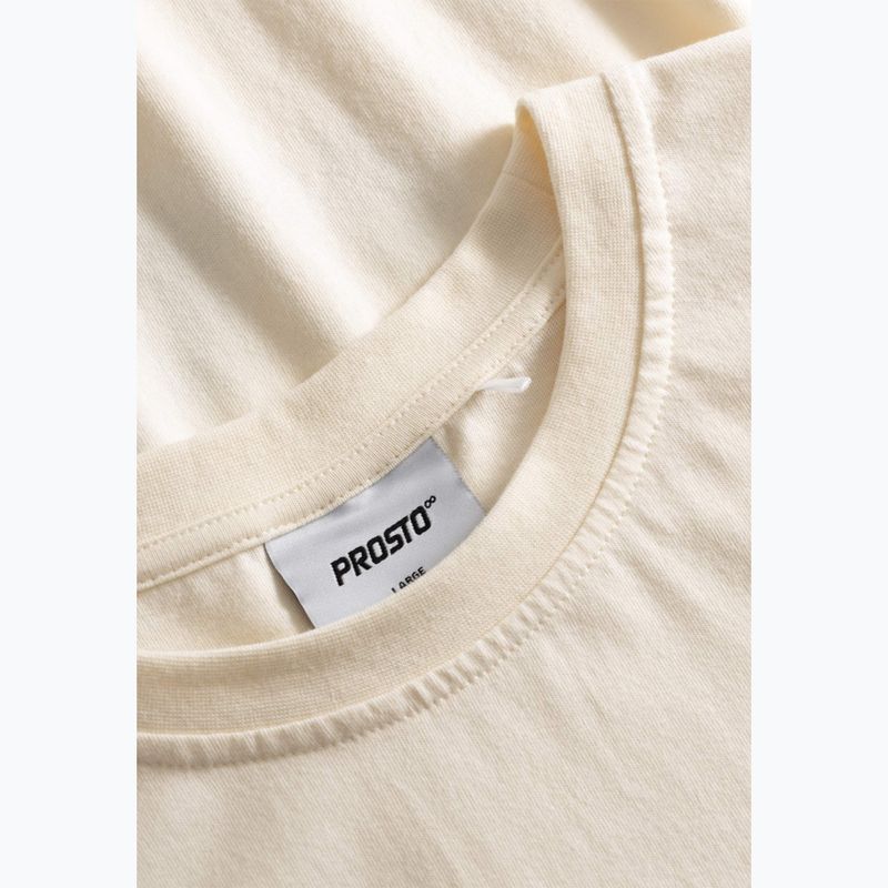 Vyriški marškinėliai PROSTO Bark off white 4