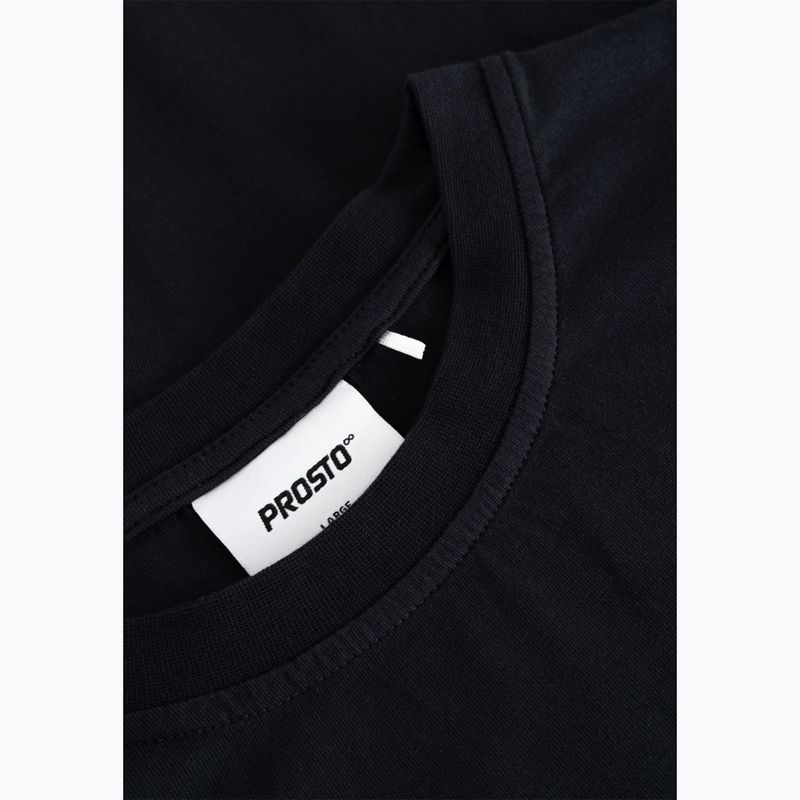 Vyriški marškinėliai PROSTO Bark black 3
