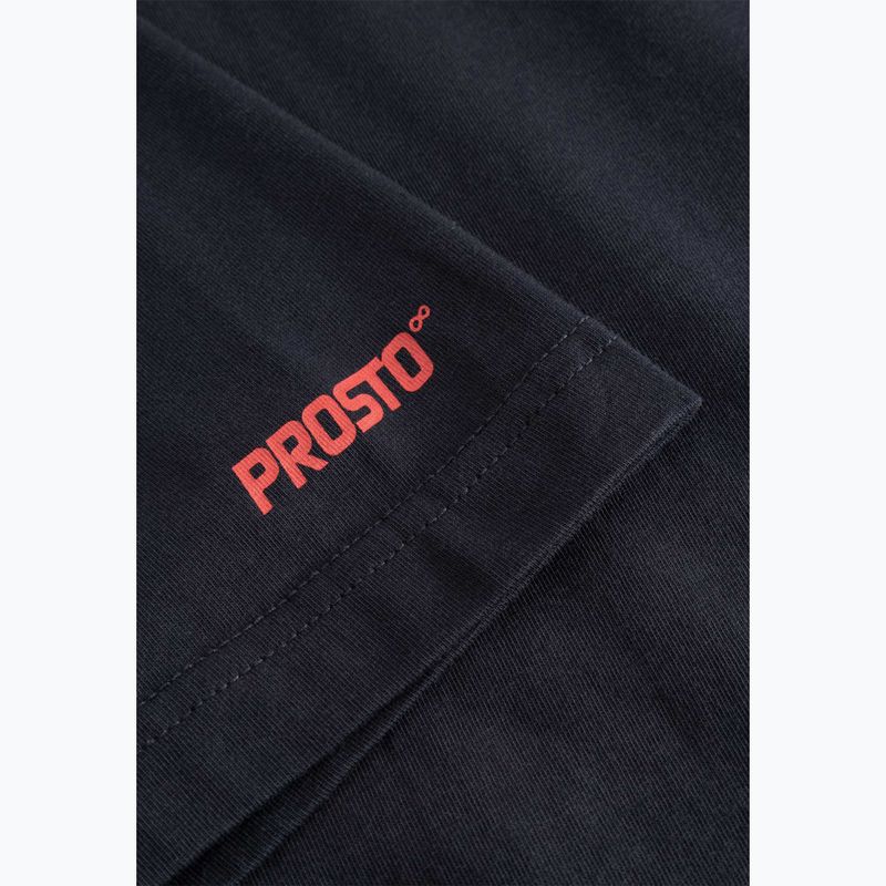 Vyriški marškinėliai PROSTO Bark black 4