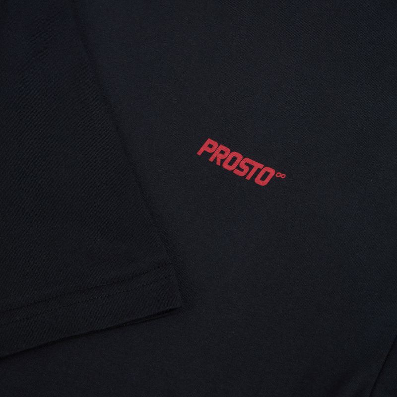 Vyriški marškinėliai PROSTO Wear The Street black 3