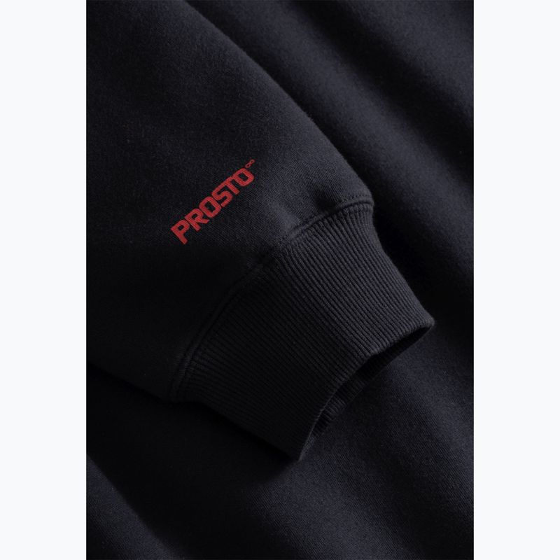 Vyriškas džemperis PROSTO Hoodie Bark black 4