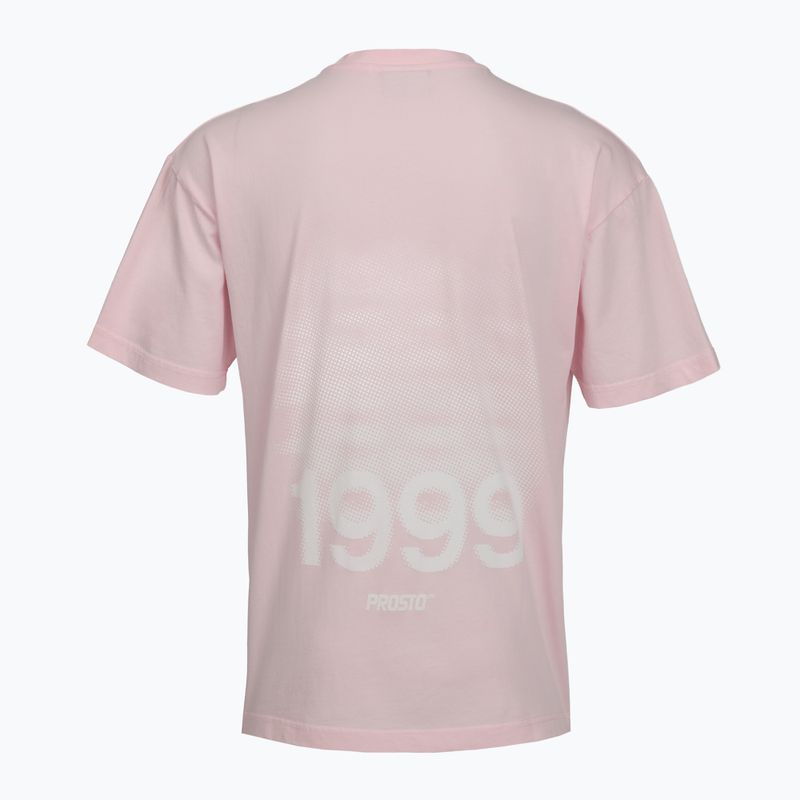 Vyriški marškinėliai PROSTO 1999 glitch pink 2