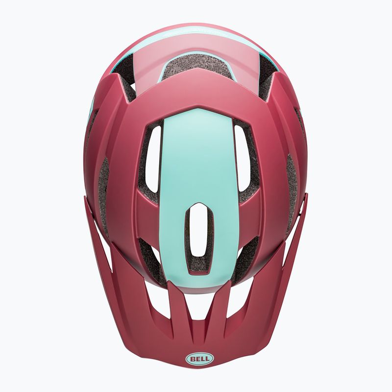 Dviračio šalmas Bell 4Forty Air Integrated MIPS matte brick/red ocean 4
