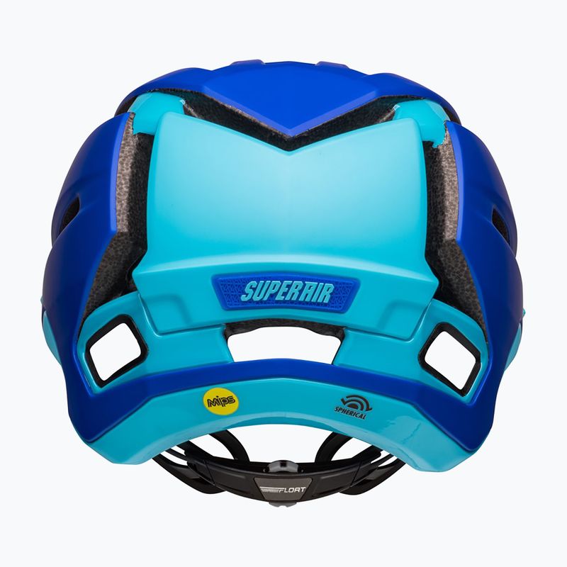 Dviračio šalmas Bell Super Air MIPS Spherical matte gloss blues 3