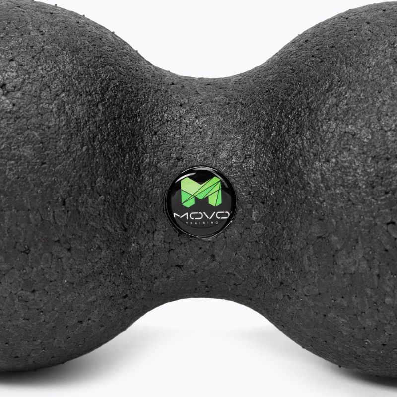 MOVO Twinball Optimum masažinis kamuolys juodas TO 2