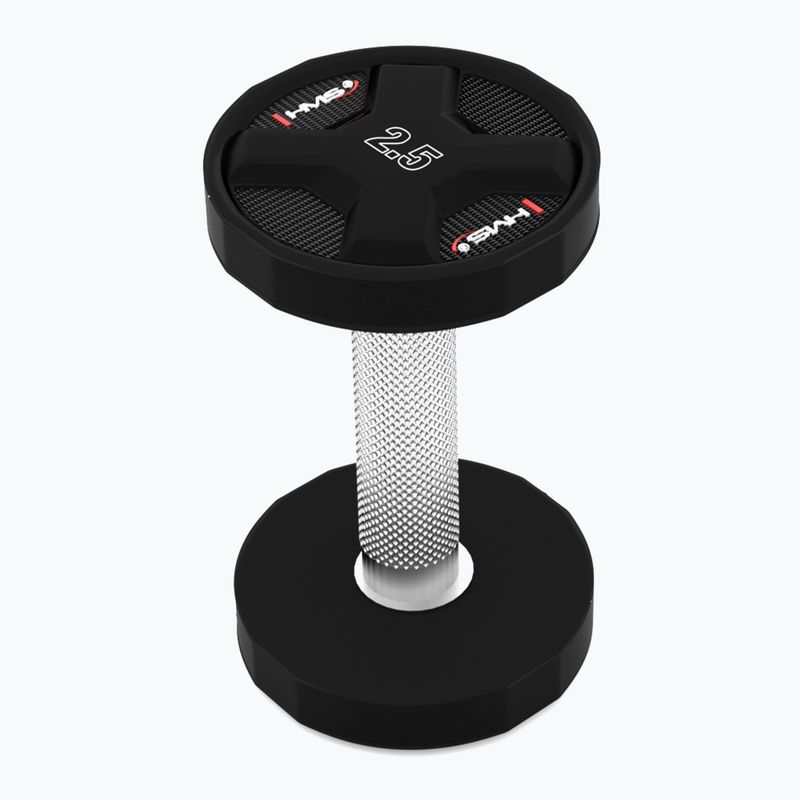Hantelis HMS HPC 1 vnt. 2.5 kg black 3