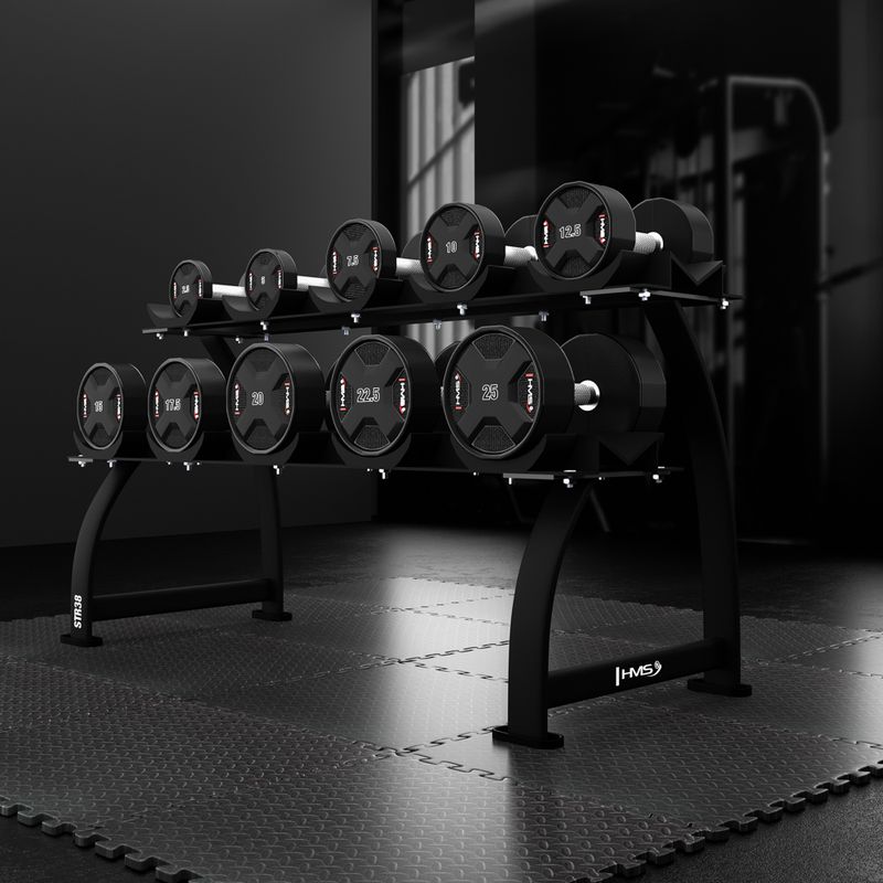 Hantelis HMS HPC 1 vnt. 20 kg black 6