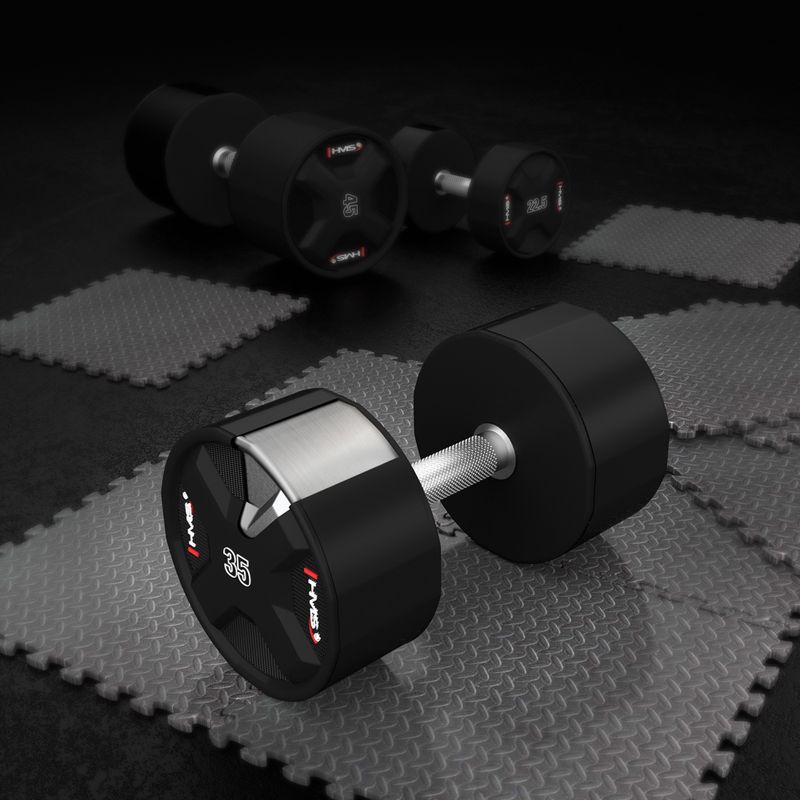 Hantelis HMS HPC 1 vnt. 30 kg black 5