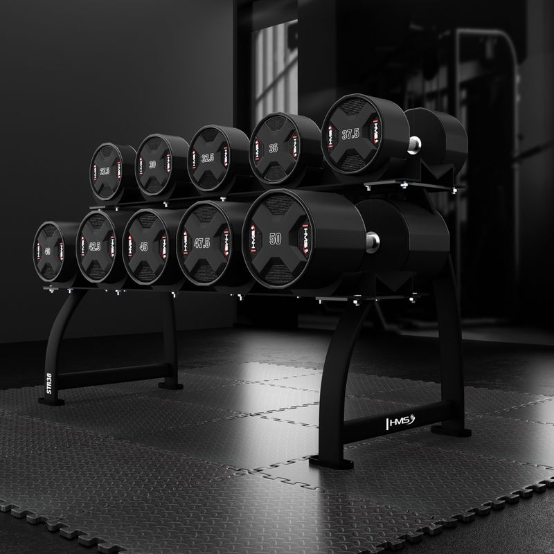 Hantelis HMS HPC 1 vnt. 30 kg black 6