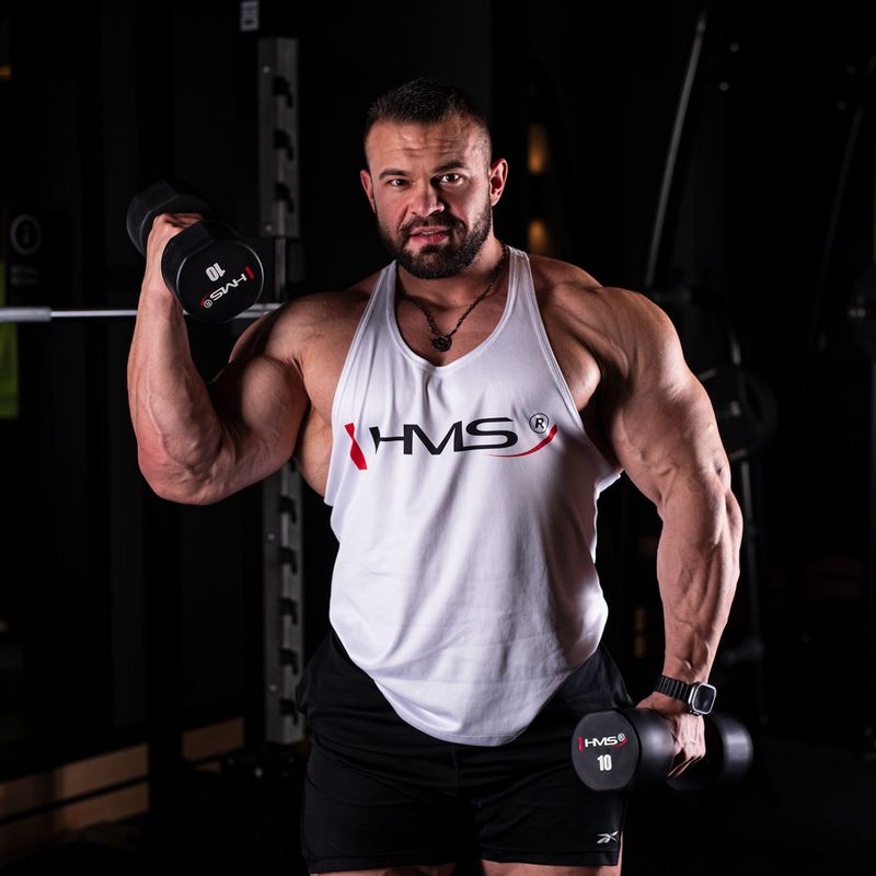 Hanteliai HMS HPT02 TPU 2 vnt. 10 kg black 8