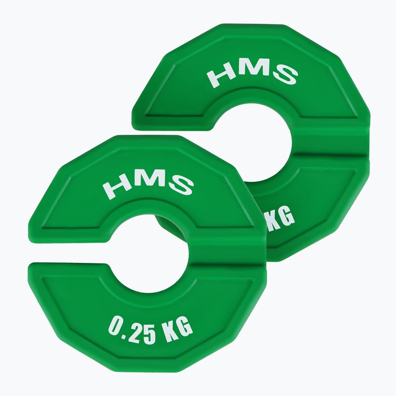 Perdengimo tipo įrangos apkrova HMS TSN25 2 x 0,25 kg green