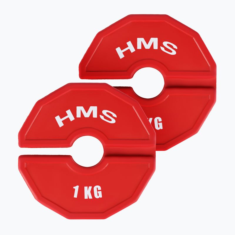 Perdengimo tipo įrangos apkrova HMS TSN100 2 x 1 kg red