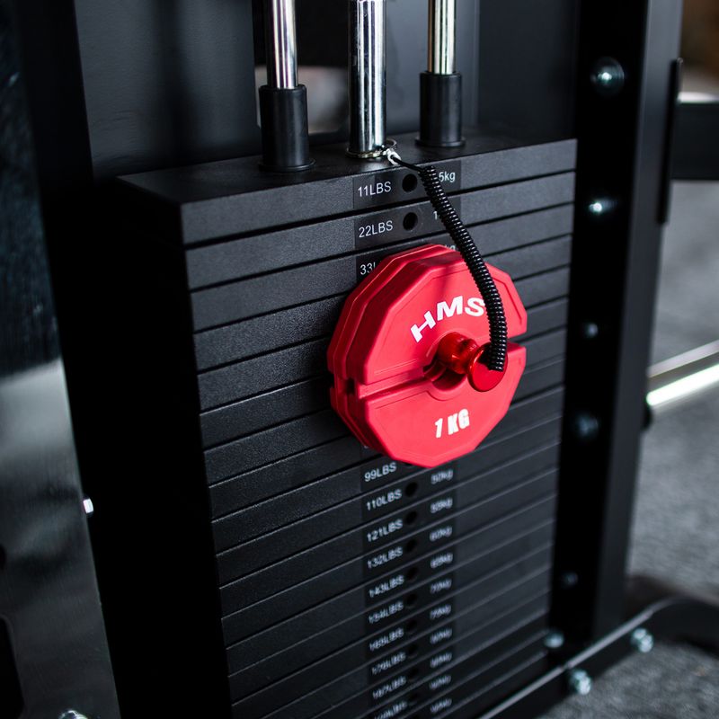 Perdengimo tipo įrangos apkrova HMS TSN100 2 x 1 kg red 5